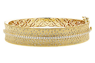 A185-18784: BANGLE BRACELET 1.94 TW (63X54MM)