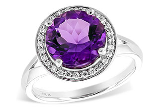 A186-13357: LDS RG 3.62 AMETHYST 3.77 TGW