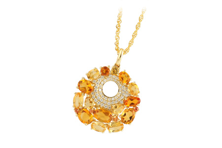 A187-93320: NECK 2.85 MULTI-COLOR 3.06 TGW