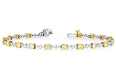 A188-87902: BRACELET 2.80 YELLOW DIA 4.01 TW