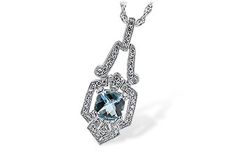 A189-74220: NECK .65 AQUA .87 TGW