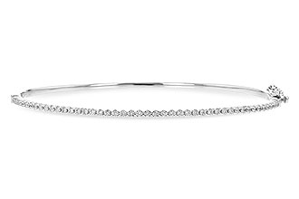 A190-72439: BANGLE BRACELET .50 TW