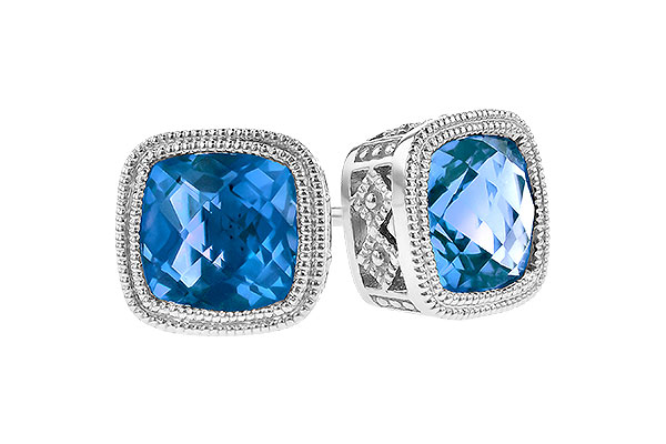A273-37820: EARR 2.20 TW BLUE TOPAZ