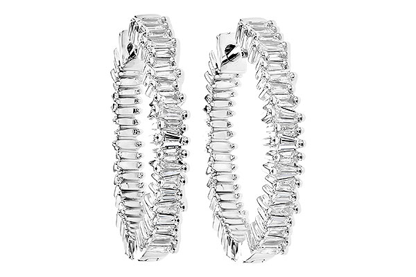 A273-42411: EARR .35 CTS TW BAGUETTE DIAS
