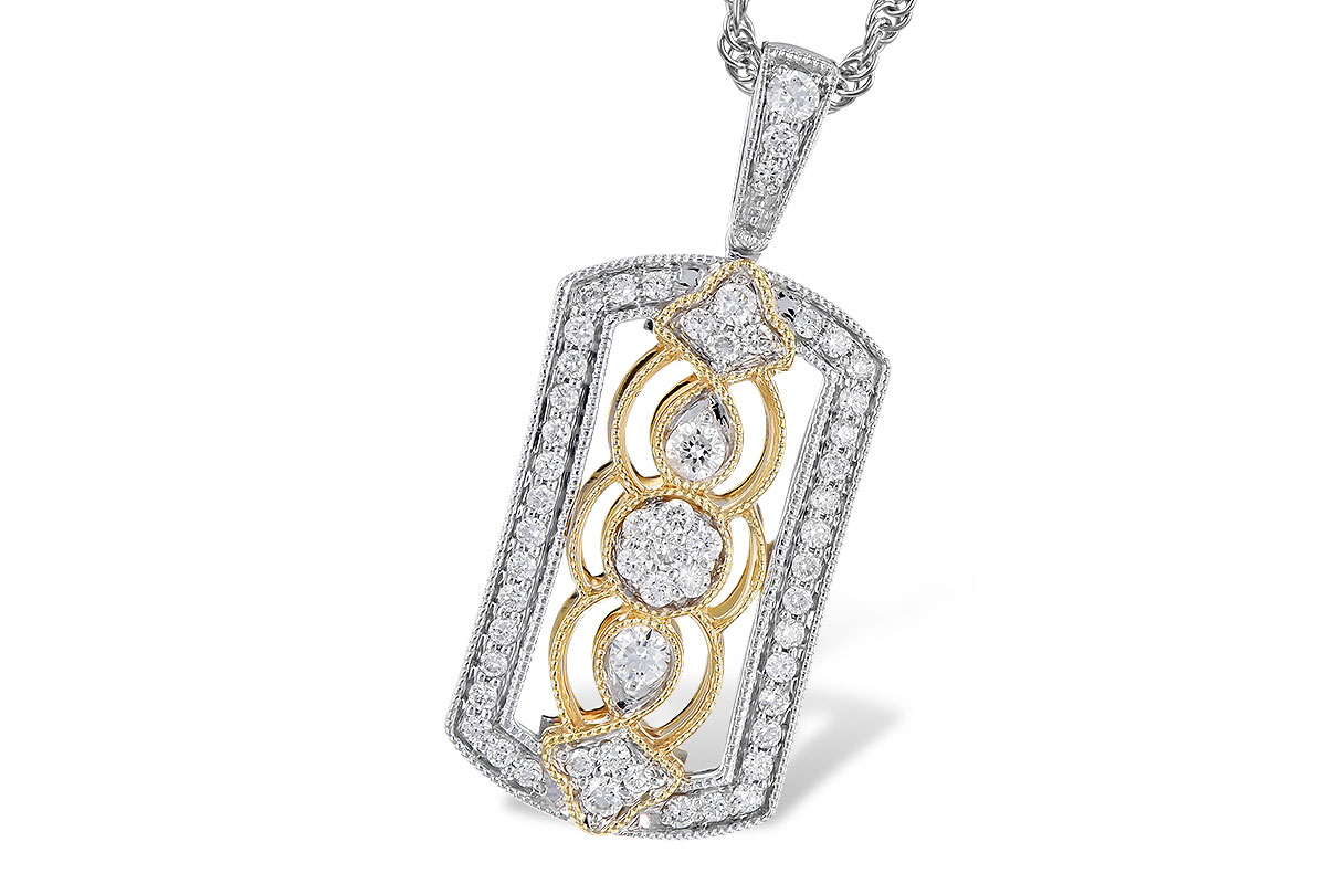 A273-42439: NECKLACE .33 TW