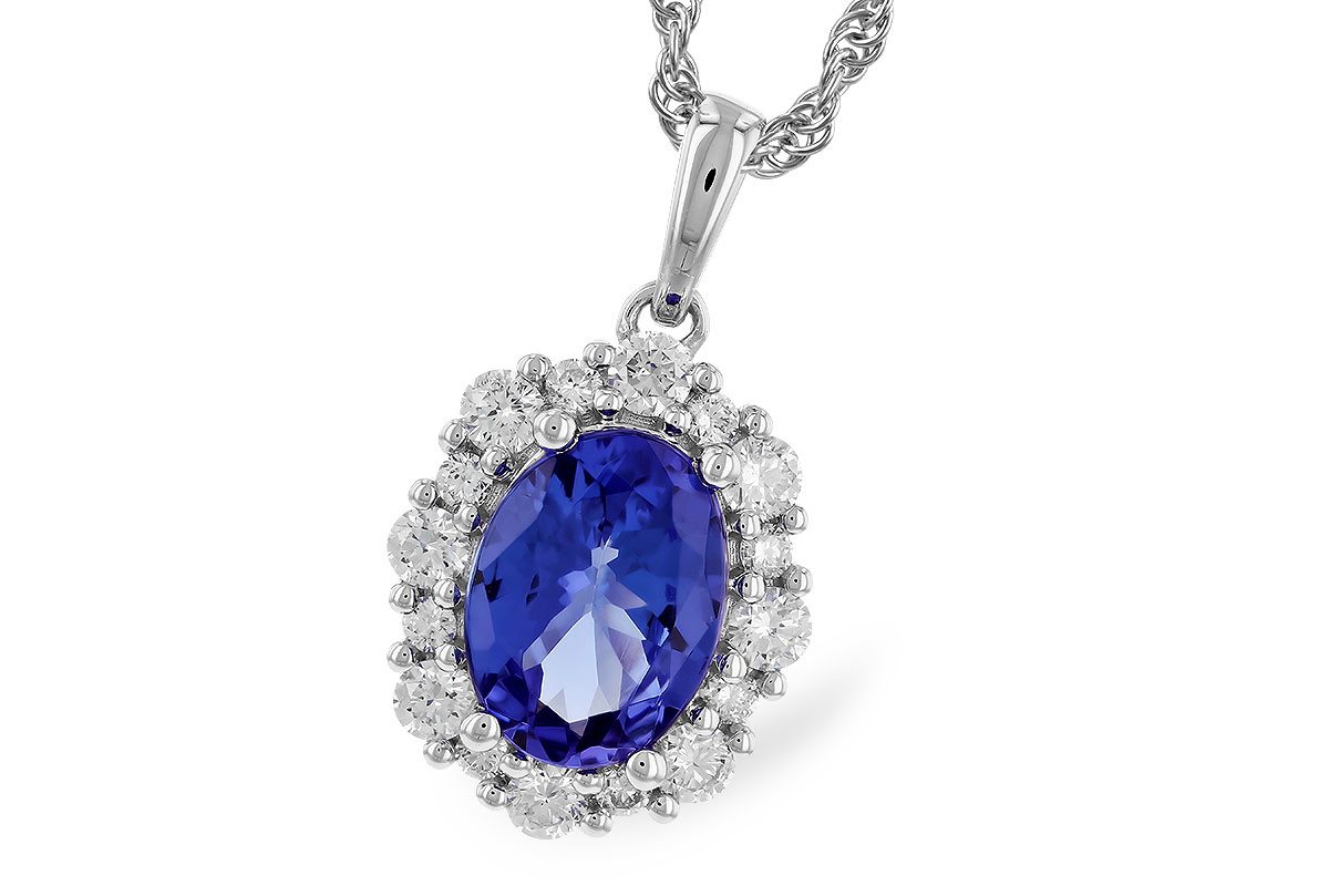 A274-31539: NECK 1.02 TANZANITE 1.32 TGW (8x6 OVAL)