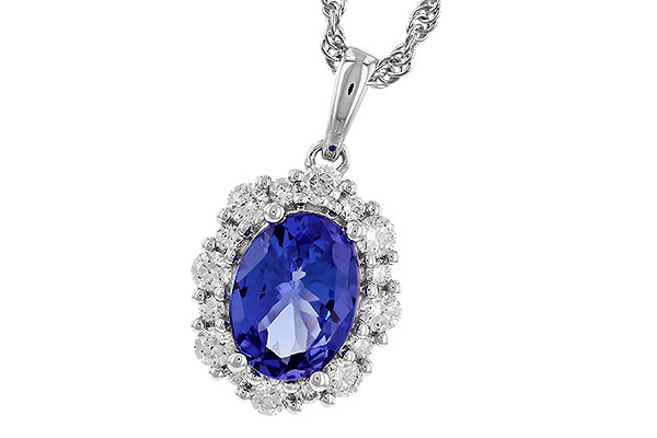 A274-31539: NECK 1.02 TANZANITE 1.32 TGW (8x6 OVAL)