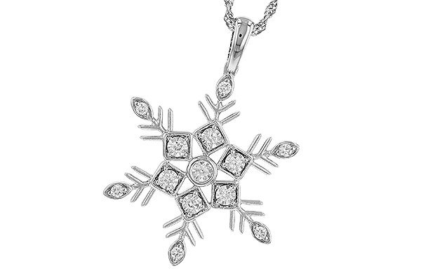 A274-32375: NECKLACE .20 TW
