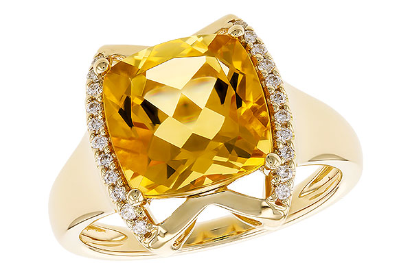 A274-32448: LDS RG 3.74 CITRINE 3.85 TGW (10MM CIT)