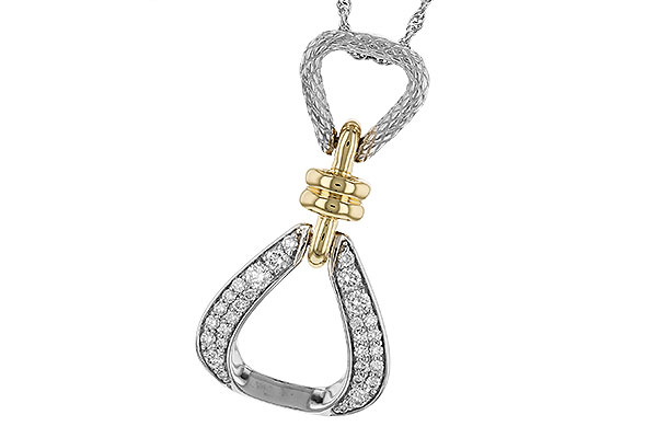 A274-35111: NECKLACE .50 TW