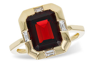 A275-22420: LDS RG 3.65 GARNET 3.82 TGW (10x8MM GAR)