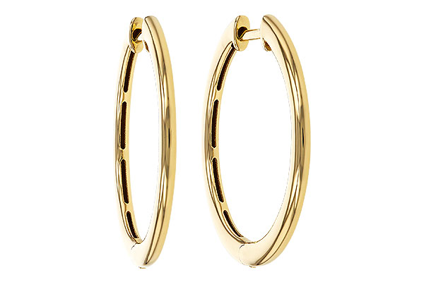 A275-26020: GOLD EARRINGS (24MM)