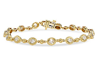 A275-26075: BRACELET 1.25 TW OVAL DIAS (7")
