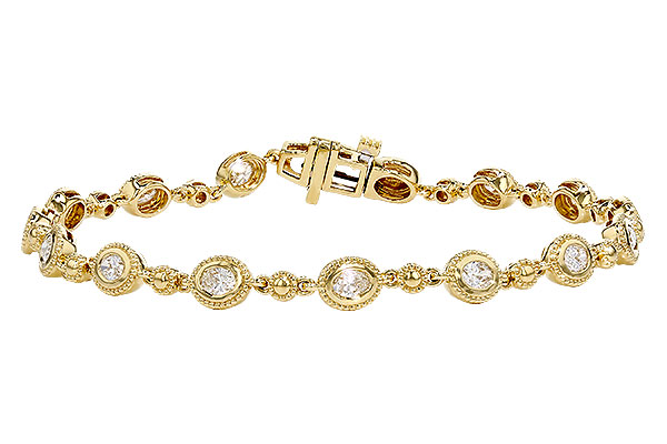A275-26075: BRACELET 1.25 TW OVAL DIAS (7")
