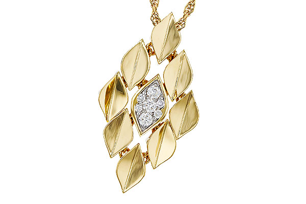 A276-09693: NECKLACE .15 TW