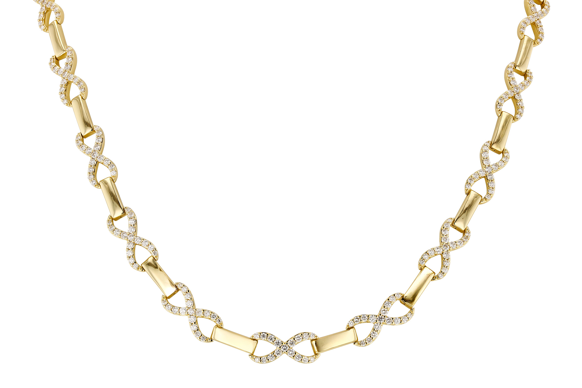 A276-11511: NECKLACE 2.20 TW (17")