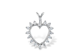 B007-03348: HEART PENDANT .23 TW