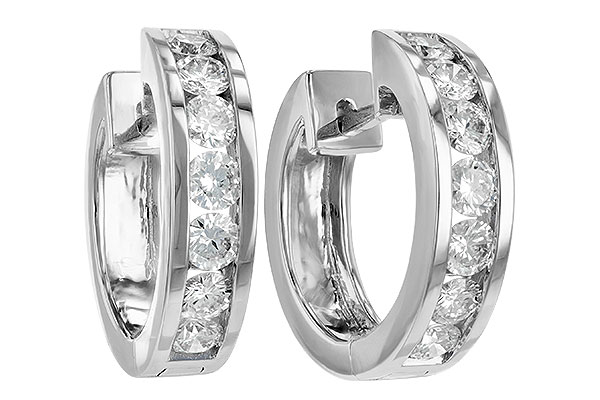 B186-12384: EARRINGS 1.50 TW