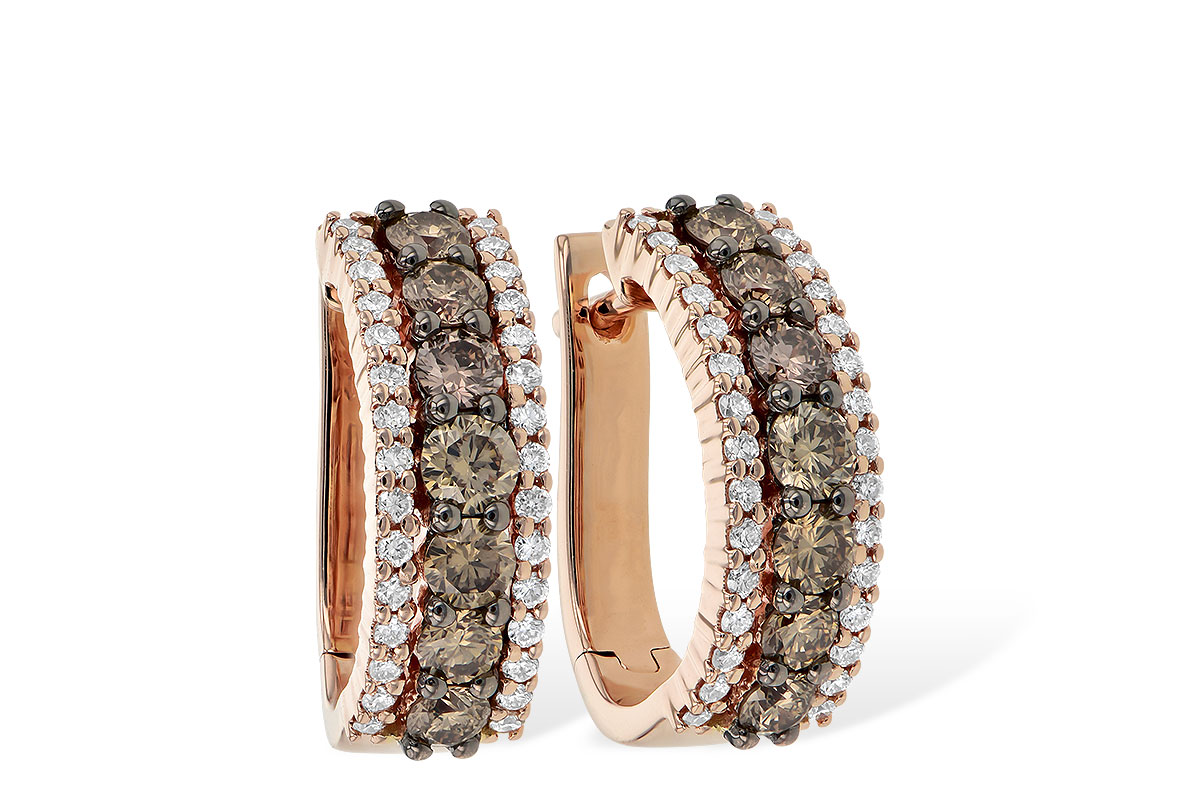 B273-36975: EARR 1.17 BROWN DIAS 1.56 TW