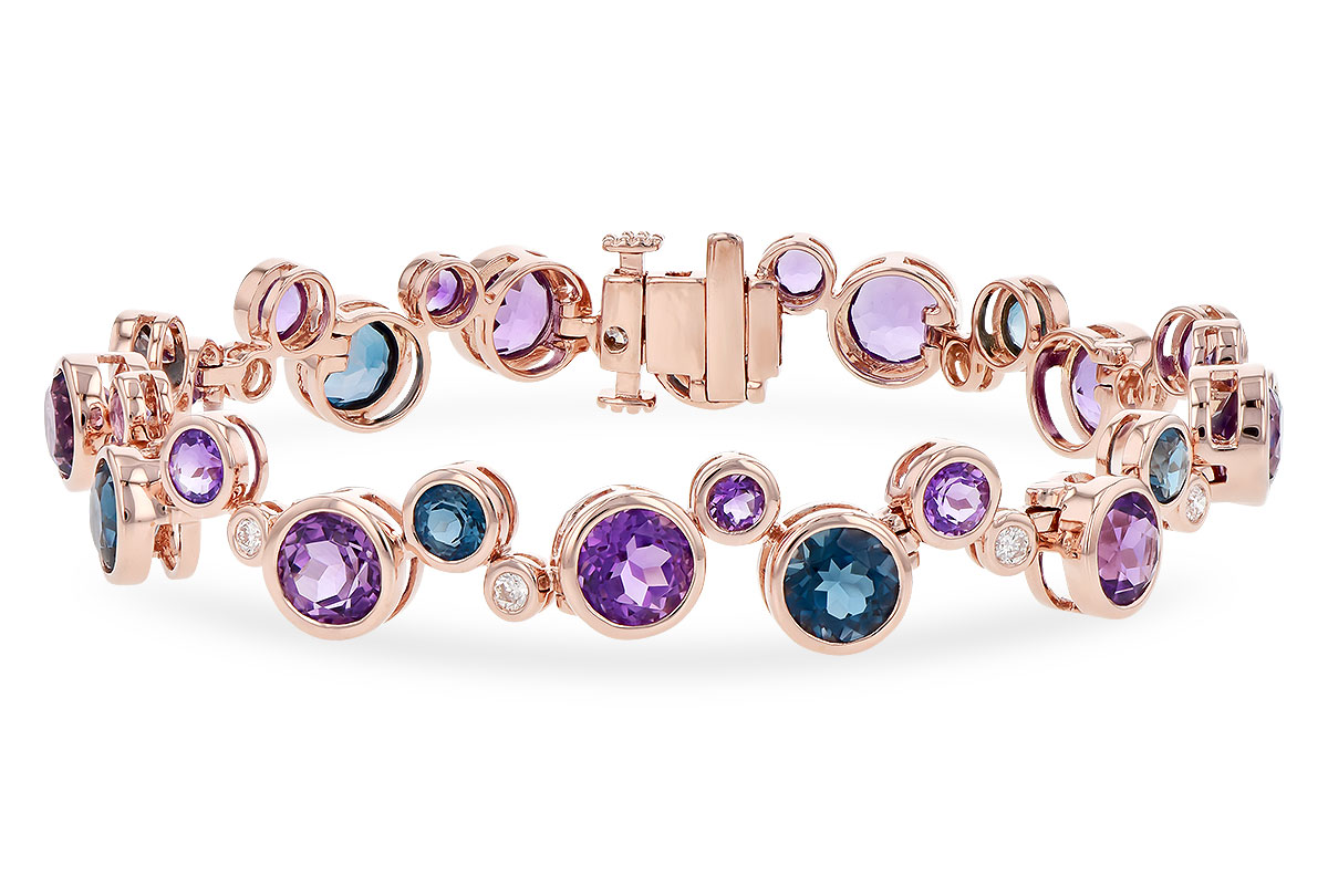 B273-43293: BRACELET 13.90 SEMI-PREC 14.20 TGW