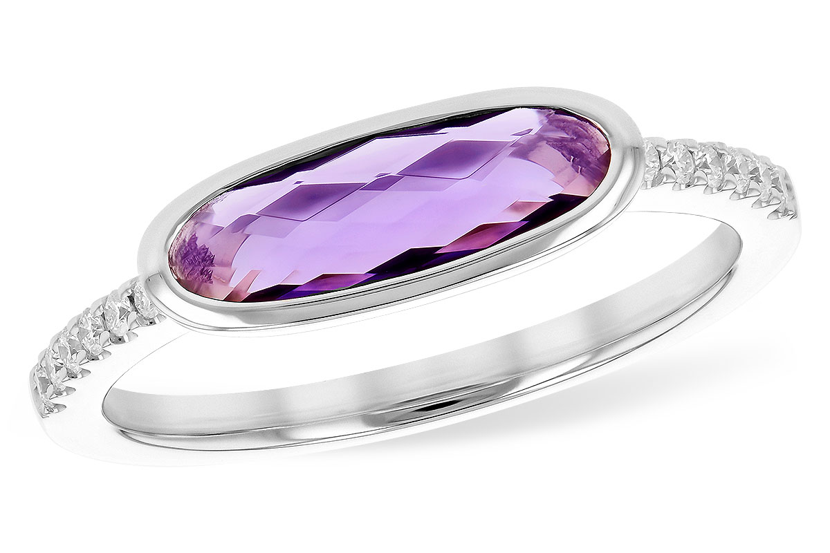 B273-45148: LDS RG .92 AMETHYST 1.02 TGW