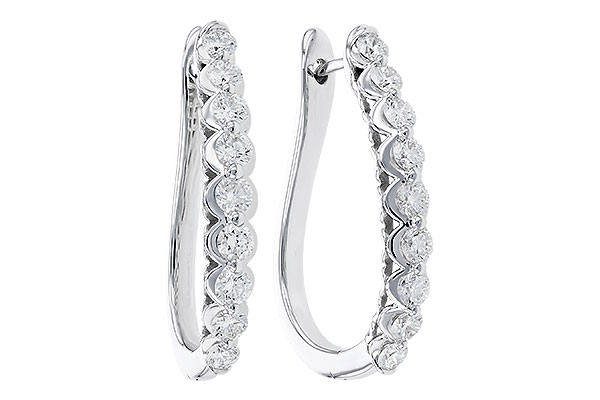 B274-30566: EARRINGS 1.50 TW