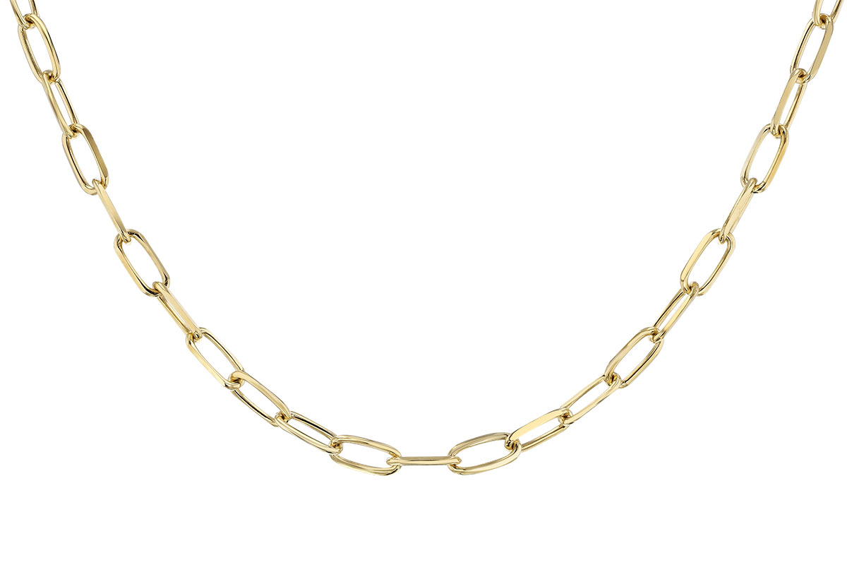 B274-33348: PAPERCLIP XL (18IN, 5.2MM, 14KT, LOBSTER CLASP)