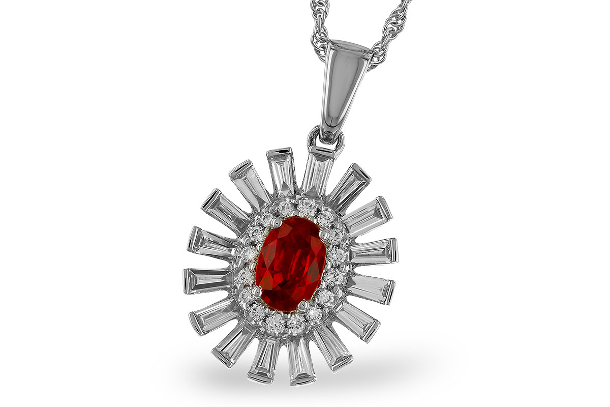 B274-35120: NECK .58 RUBY TW 1.10 TGW (6x4MM RUBY)
