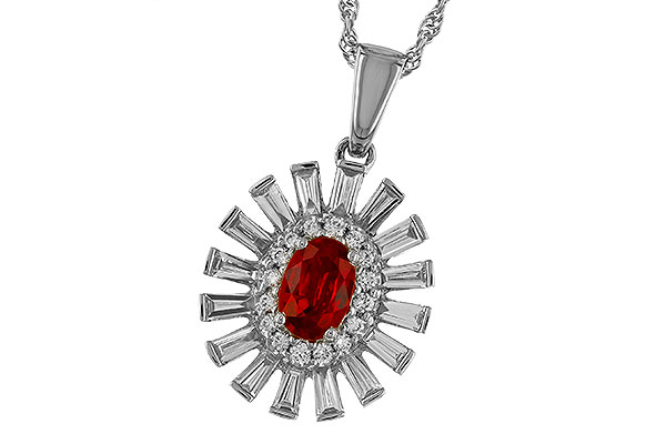 B274-35120: NECK .58 RUBY TW 1.10 TGW (6x4MM RUBY)