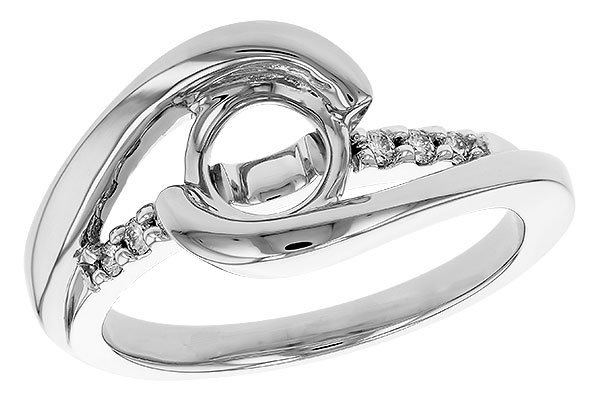B274-36075: LDS SEMI DIA RG .09 TW (FOR 1CT BR)