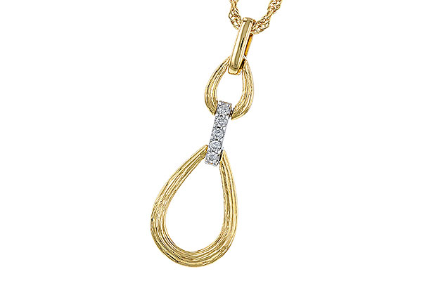 B275-19648: NECKLACE .04 TW