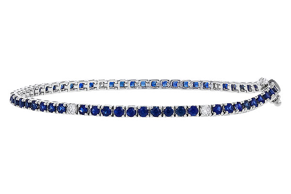 B275-19702: BRACELET 3.27 TW SAPP 3.52 TGW (7")