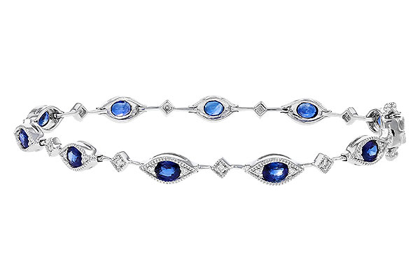 B275-19711: BRACELET 2.31 SAPPHIRE 2.50 TGW (7")