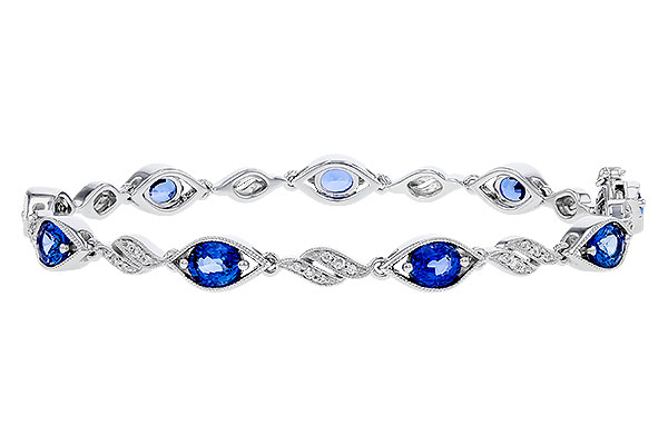 B275-20629: BRACELET 4.02 SAPPHIRE 4.26 TGW (7")