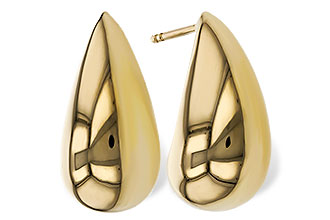 B275-24220: GOLD EARRINGS (20MM)