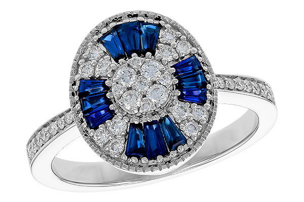 B275-25166: LDS RG .56 TW SAPPHIRE .86 TGW
