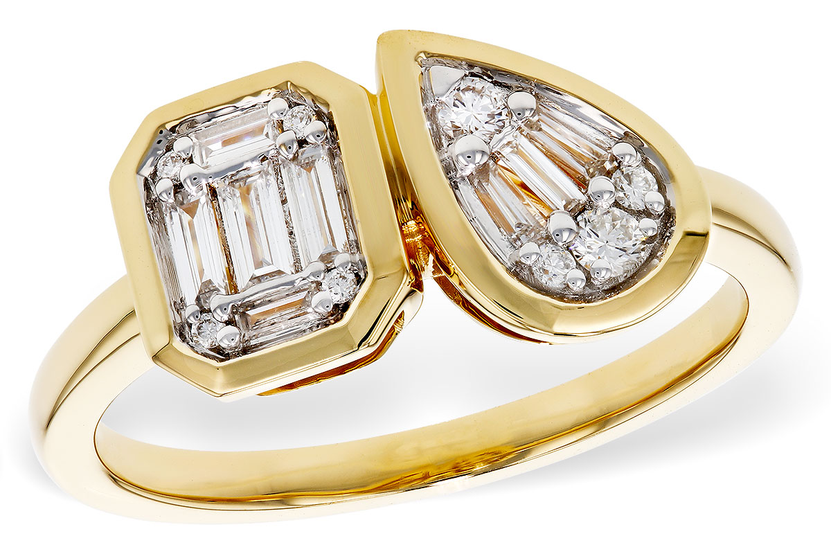 B275-26066: LDS DIA RG .17 TW BAGUETTE .25 TW