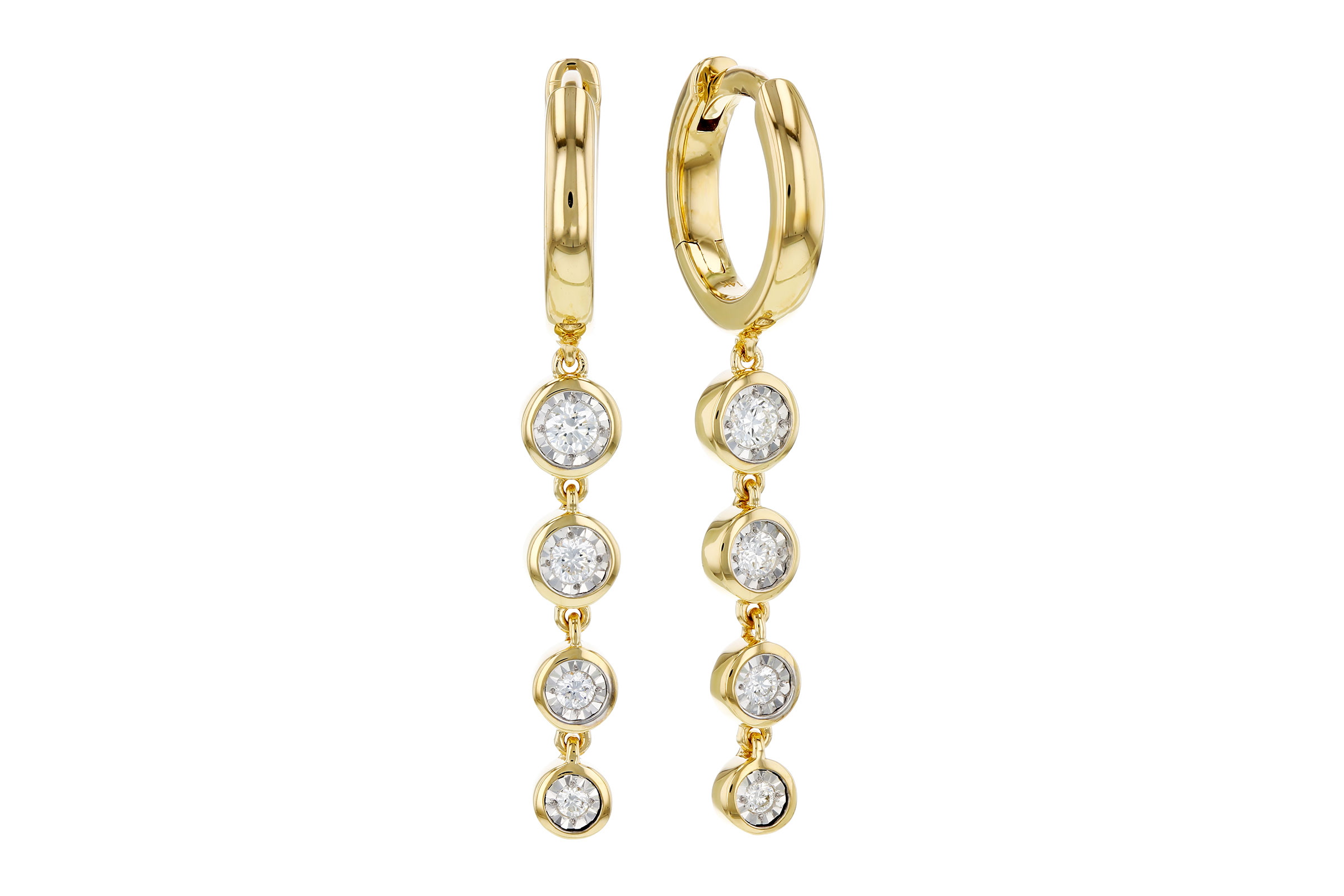 B276-11457: EARRINGS .23 TW