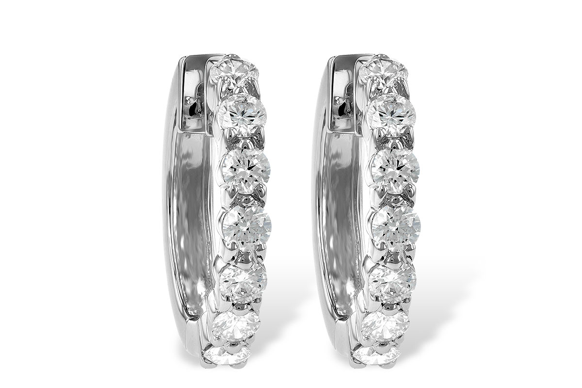 C001-57829: EARRINGS 1.00 CT TW