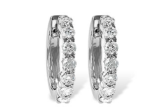 C001-57829: EARRINGS 1.00 CT TW