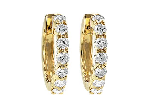 C001-57829: EARRINGS 1.00 CT TW