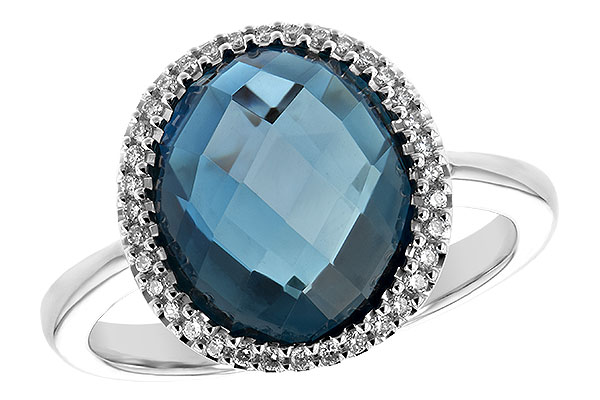 C189-75102: LDS RG 5.31 LONDON BLUE TOPAZ 5.45 TGW