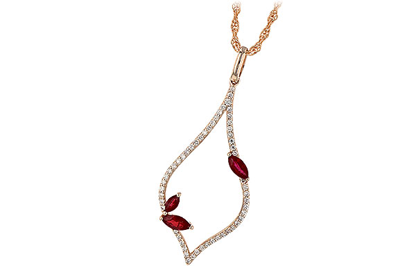 C190-64229: NECK .36 RUBY .56 TGW