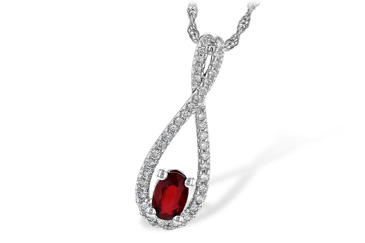 C190-66029: NECK .50 RUBY .74 TGW