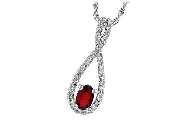 C190-66029: NECK .50 RUBY .74 TGW