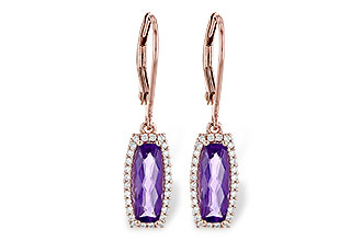 C190-69666: EARR 1.60 AMETHYST 1.78 TGW