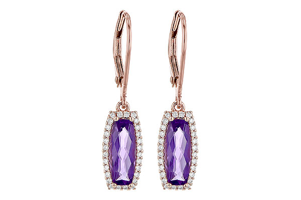 C190-69666: EARR 1.60 AMETHYST 1.78 TGW