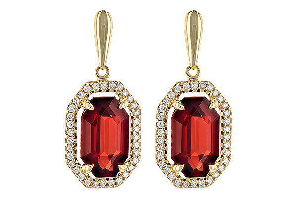 C190-69693: EARR 3.30 TW GARNET 3.49 TGW