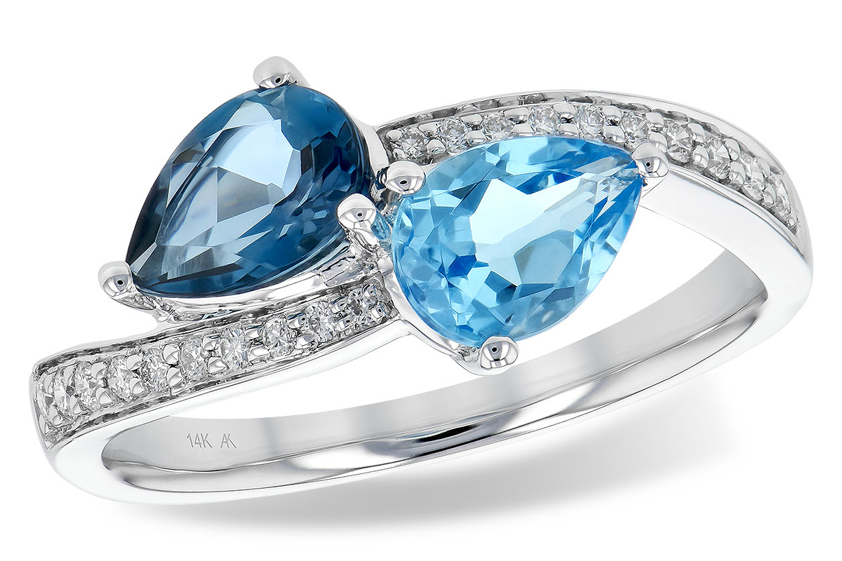 C190-70593: LDS RG 1.52 BLUE TOPAZ 1.66 TGW