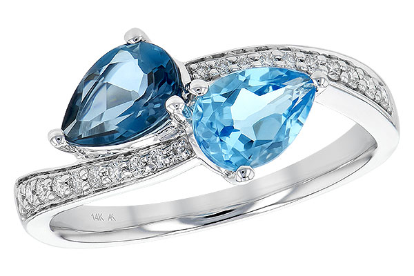 C190-70593: LDS RG 1.52 BLUE TOPAZ 1.66 TGW